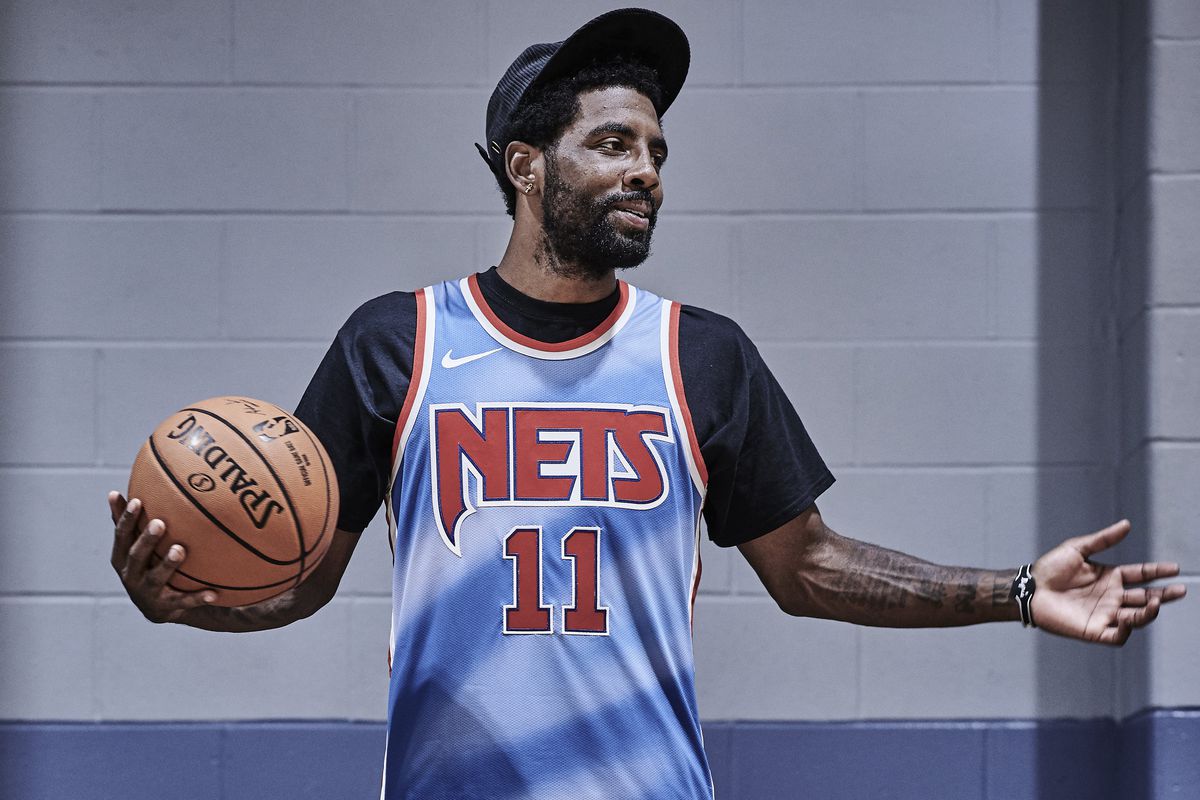 Kyire Irving New Jersey Nets Jersey Unveiling