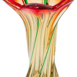 Courteney Cox's fluted art glass vase 