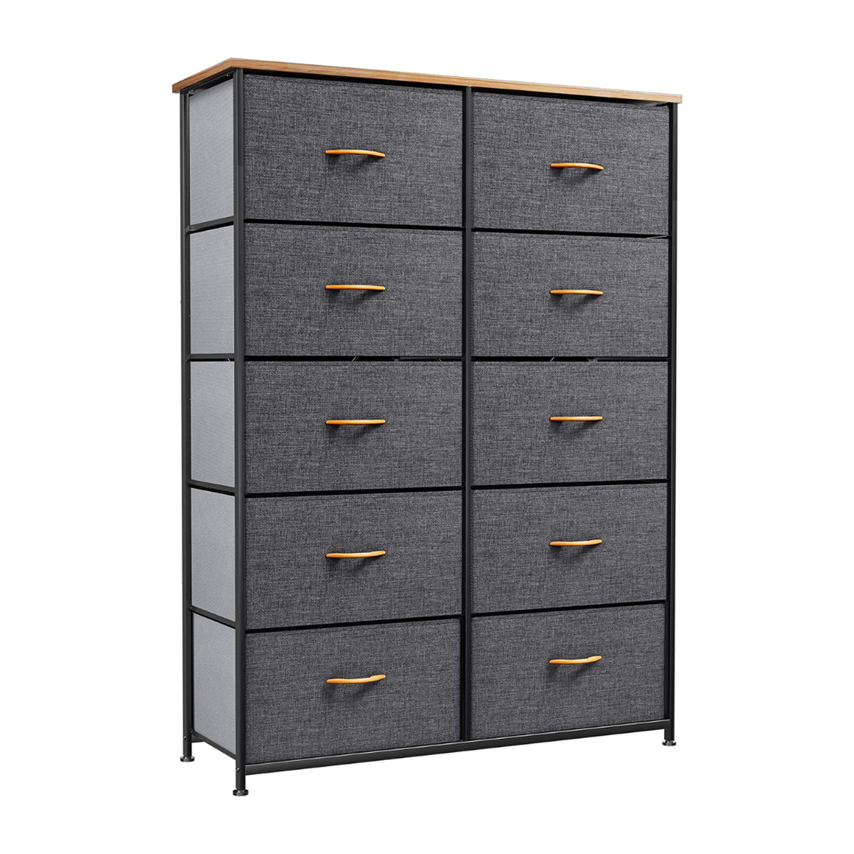 Dark gray YITAHOME 10-Drawer Dresser