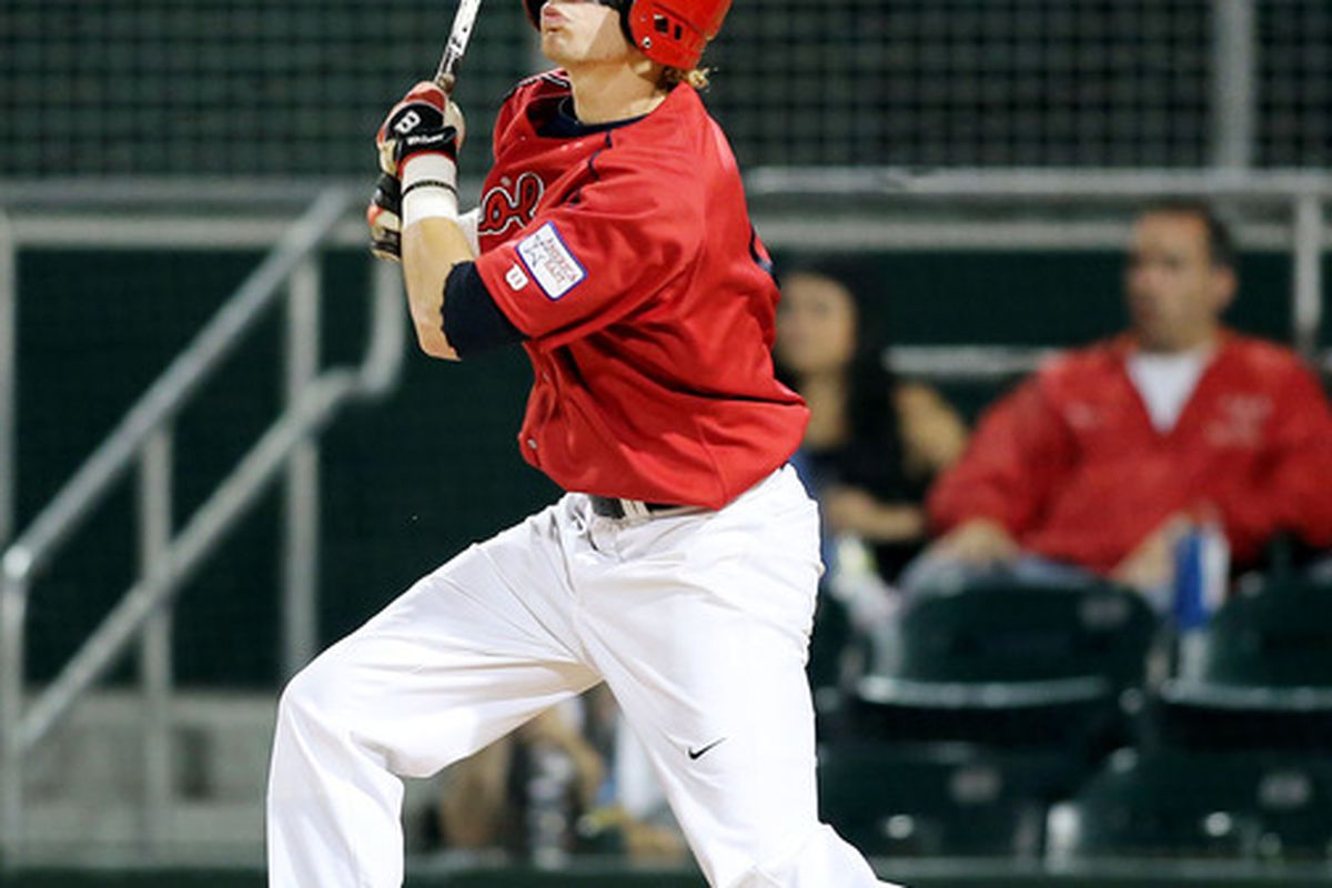 Stony Brook Seawolves outfielder Travis Jankowski was drafted 44th overall by the San Diego Padres on Monday night. Robert Mayer-US PRESSWIRE