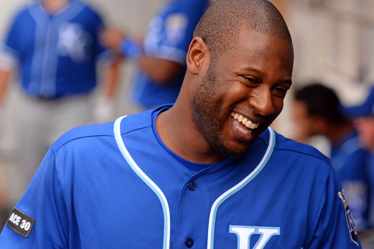 Lorenzo Cain had a very good day, yesterday