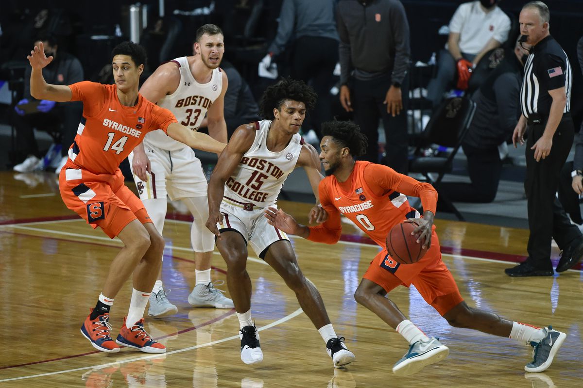 NCAA Basketball: Syracuse at Boston College