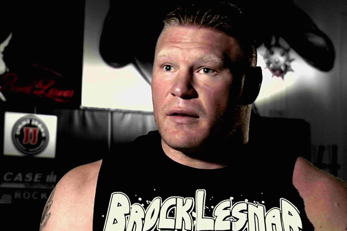 Photo of Brock Lesnar via <a href="http://www.wwe.com/f/video/thumb/2012/04/20120416_raw_brock_pckg.jpg">WWE.com</a>