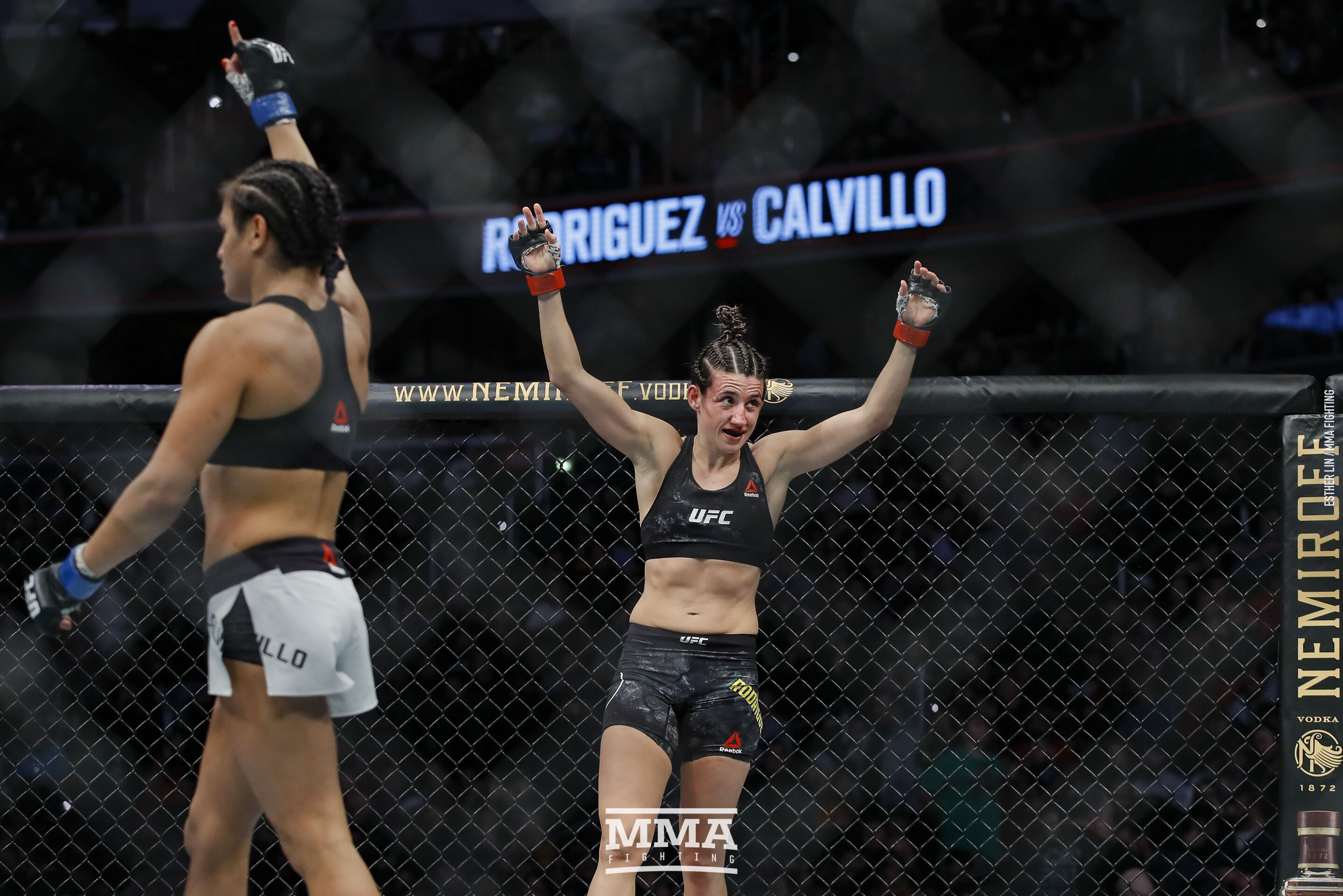 Marina Rodriguez vs Cynthia Calvillo. 