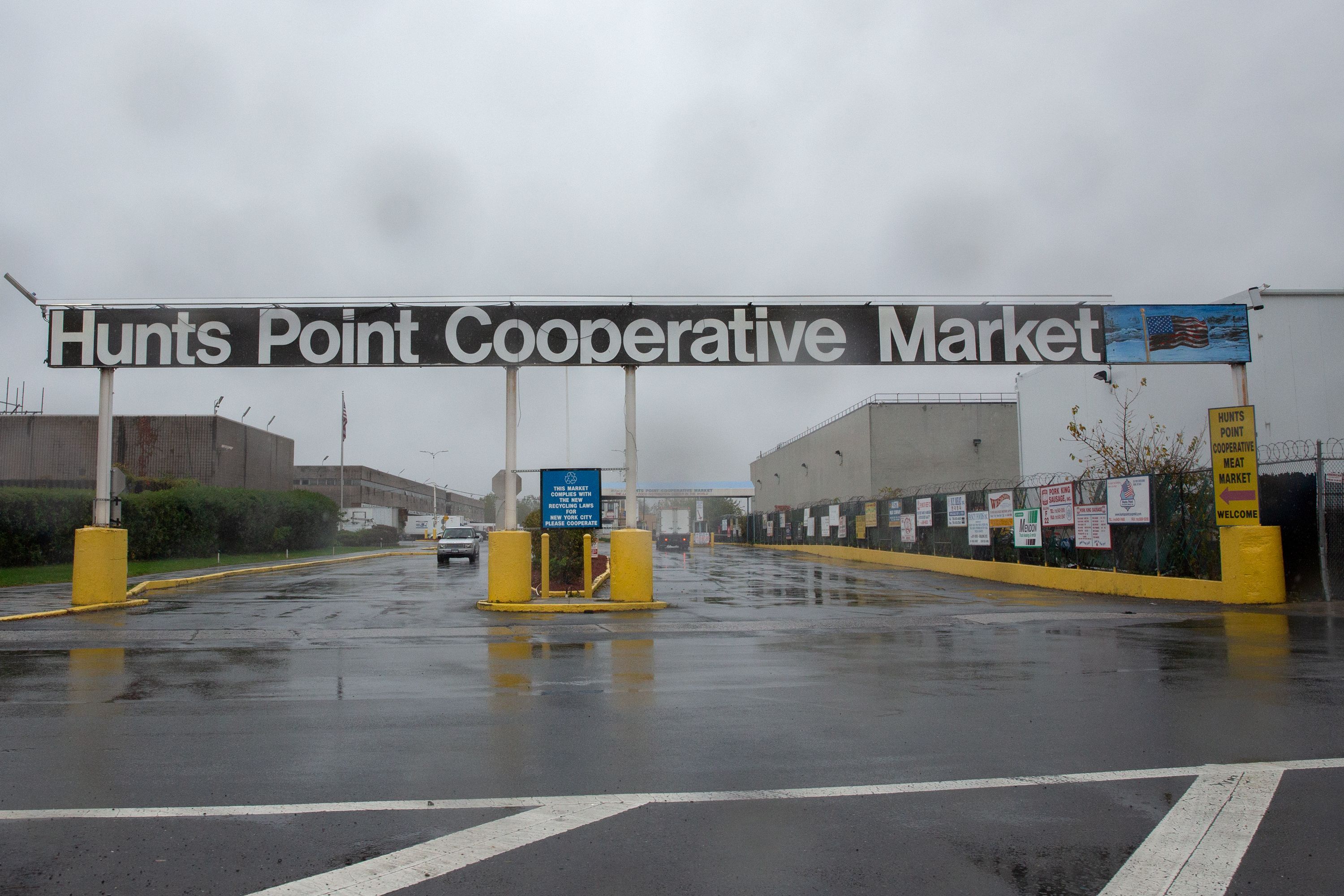 The Hunts Point Cooperative Market in The Bronx is the largest of its kind in the world.