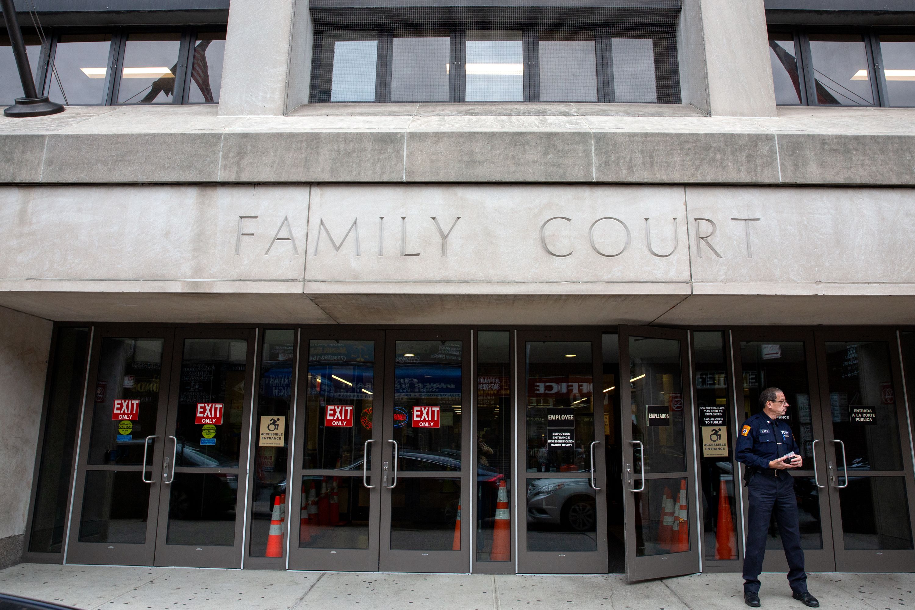 Bronx Family Court on Sheridan Avenue, Oct. 8, 2019. 