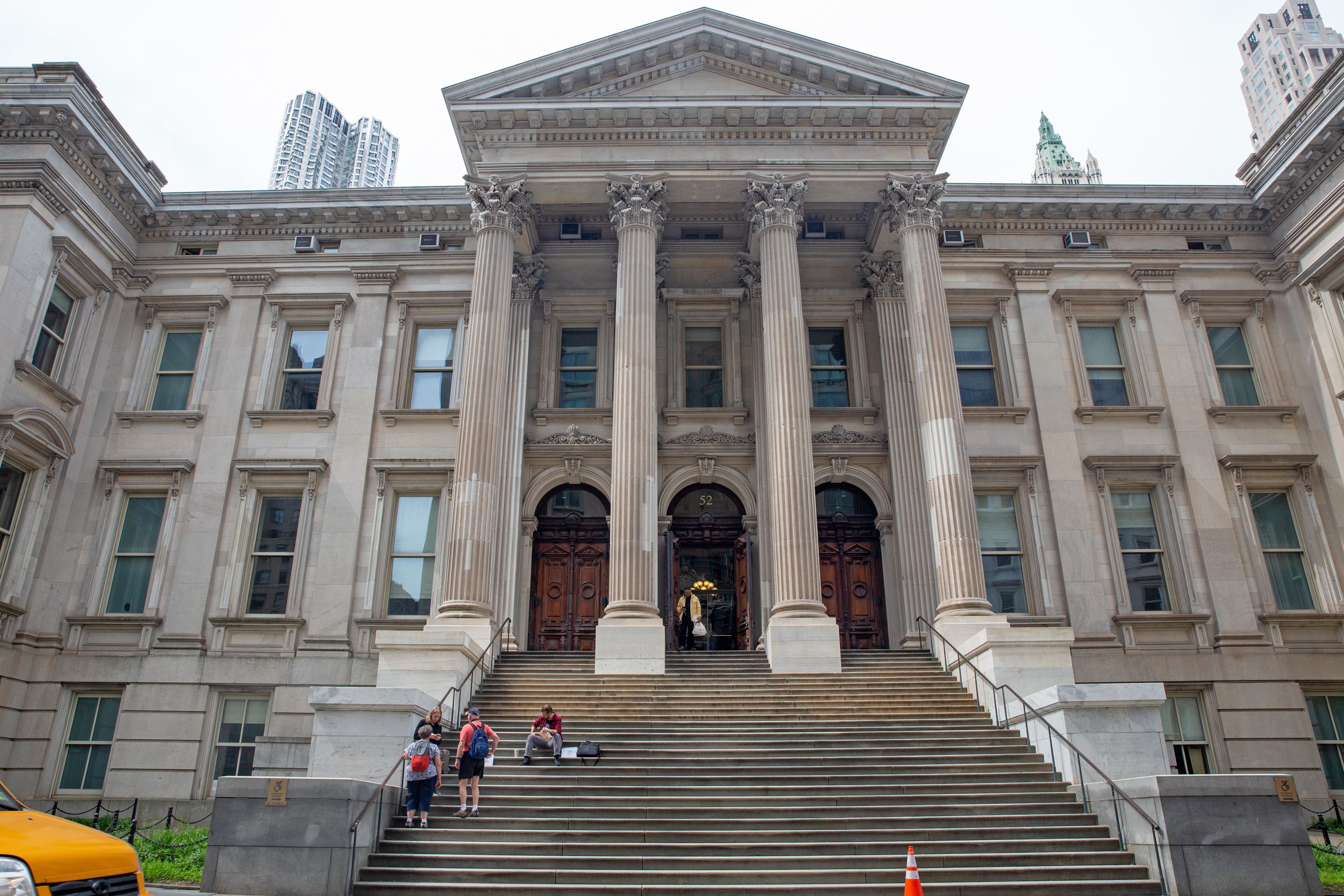 The Department of Education headquarters in the old Tweed Courthouse building on Chambers Street in lower Manhattan,  June 7, 2019. 