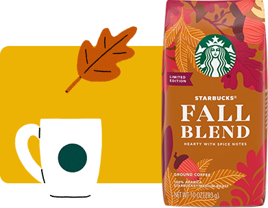 Starbucks fall blend coffee