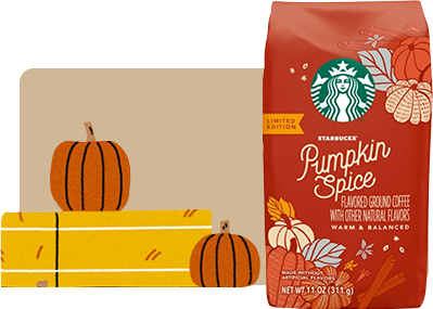 Starbucks pumpkin spice coffee