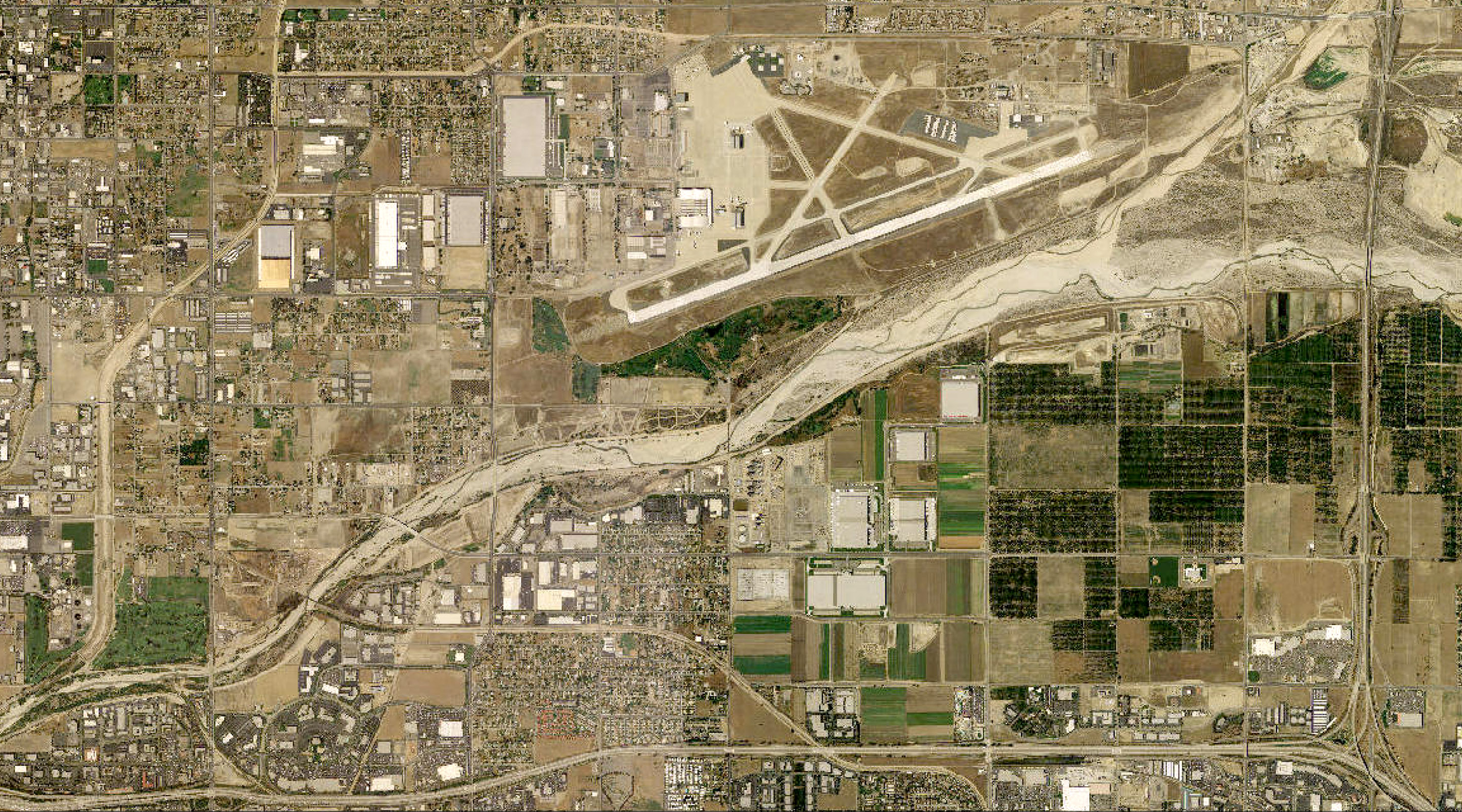 San Bernardino airport warehouses