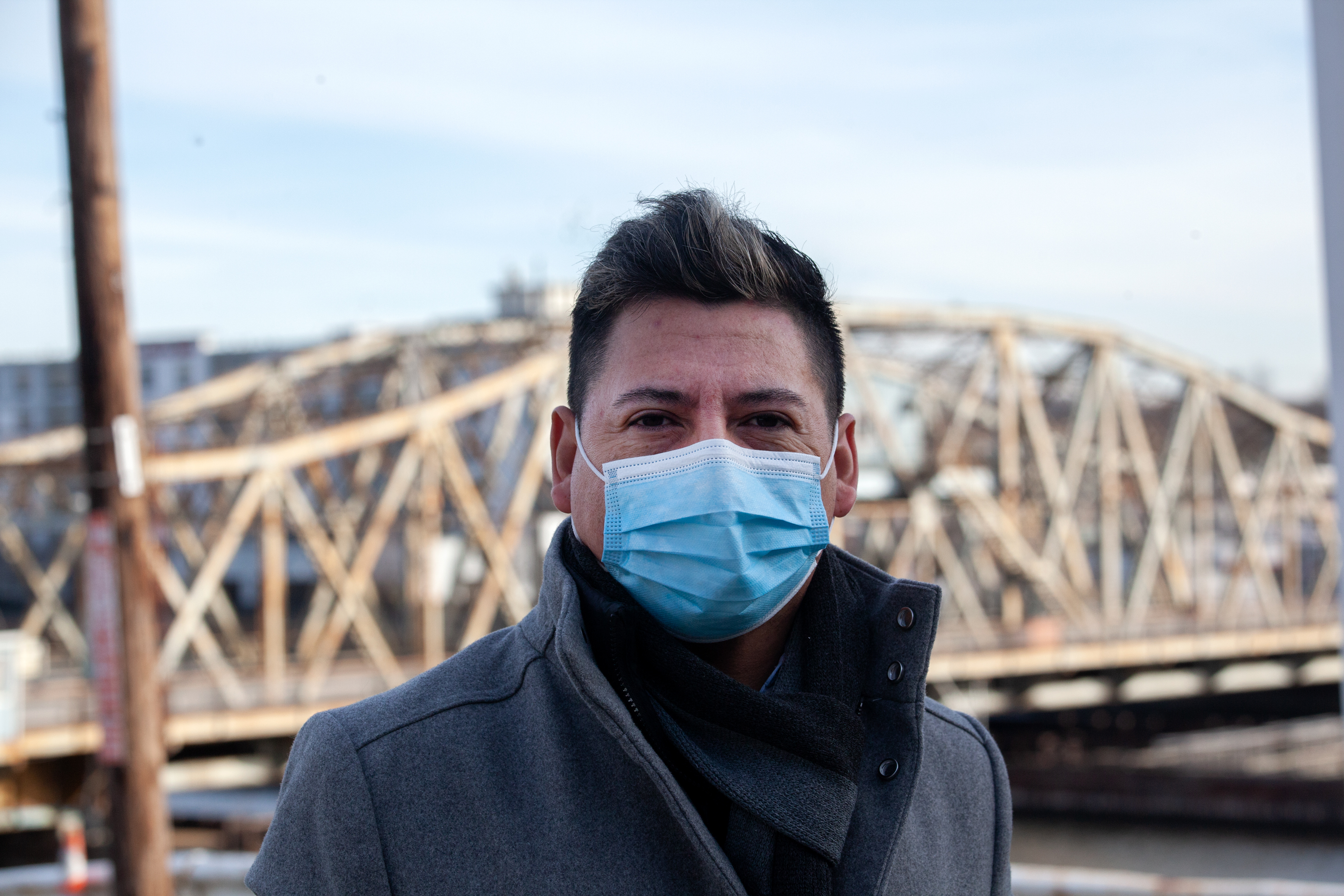 TPS holder Erasmo Ramos has been on the frontlines at New York-Presbyterian Hospital throughout the COVID-19 pandemic. Jan. 29, 2021.