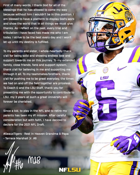 What LSU Football WR Terrace Marshall Jr. brings to 2021 NFL Draft - Page 2