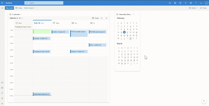 Microsoft'un yeni Outlook takvim paneli Trello'ya benzerliğiyle dikkat çekiyor
