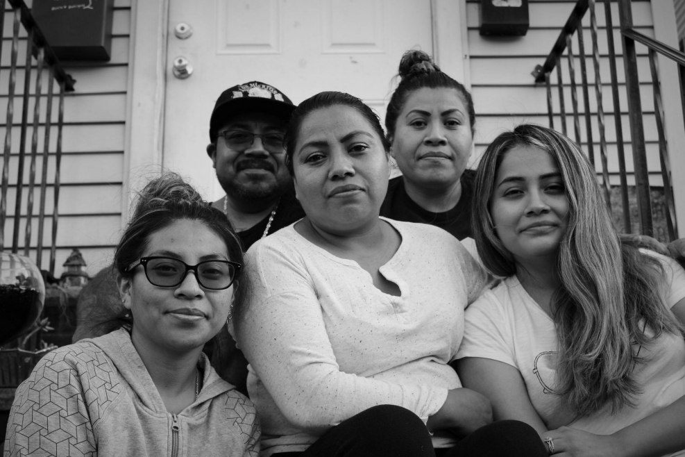 The Gonzalez family shared their experiences during COVID with Arlette Cepeda for her photography project.