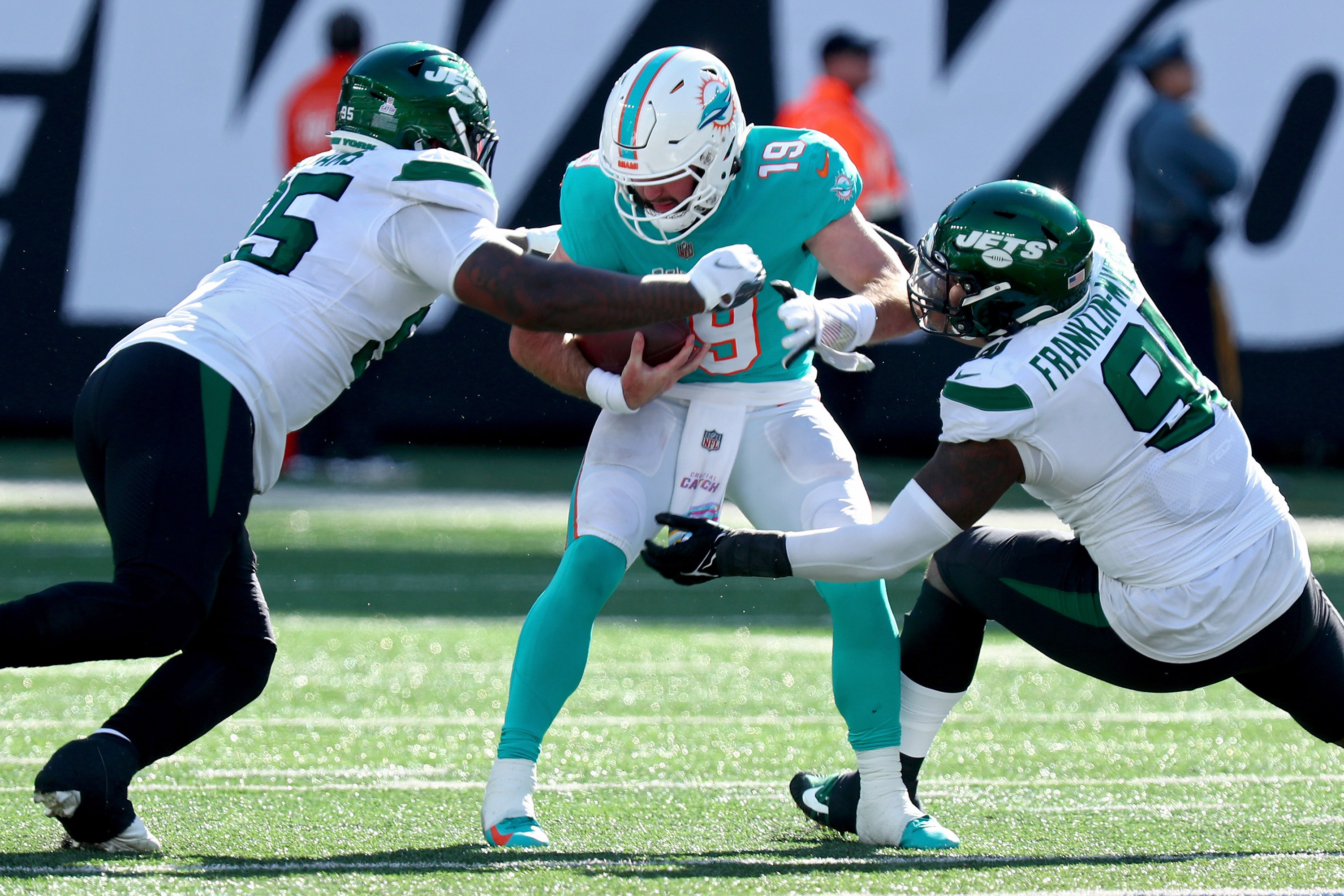 Third-string quarterback Skylar Thompson likely to start for Dolphins vs.  Vikings on Sunday