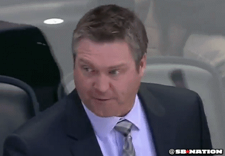 Angry Patrick Roy
