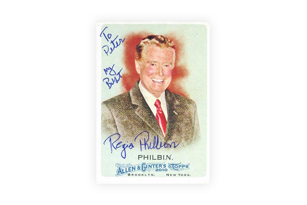 Photo of Autographed Trading Card