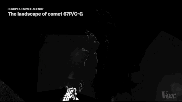 Comet Philae panorama