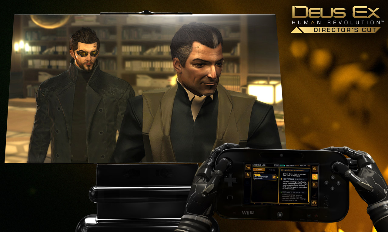 Diagnose amplifikation udløb The 'best version' of Deus Ex: Human Revolution features improved graphics,  AI, boss battles and may never leave Wii U - Polygon