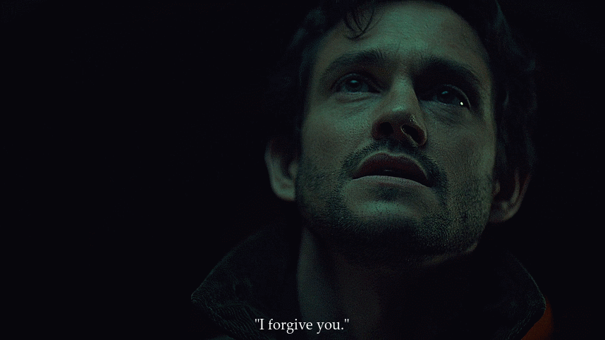 Will forgives Hannibal.