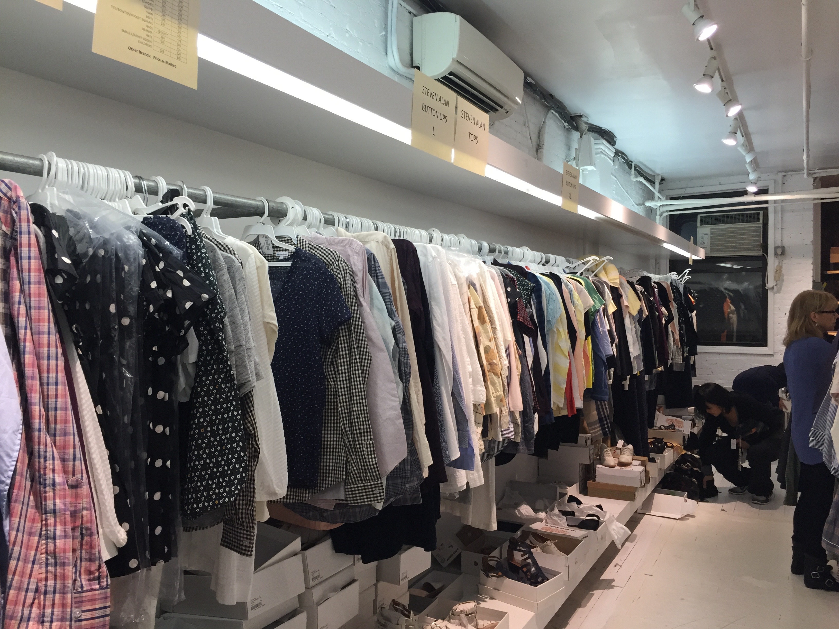 The Steven Alan Sample Sale, Day Two: Fewer People, Less