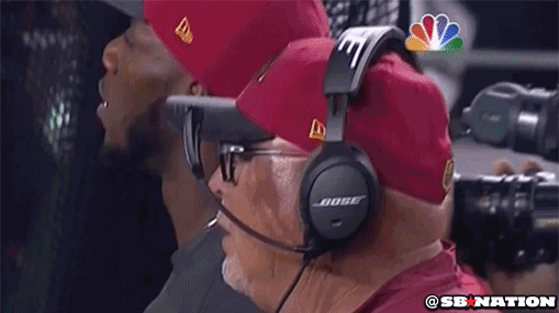 Image result for bruce arians gif