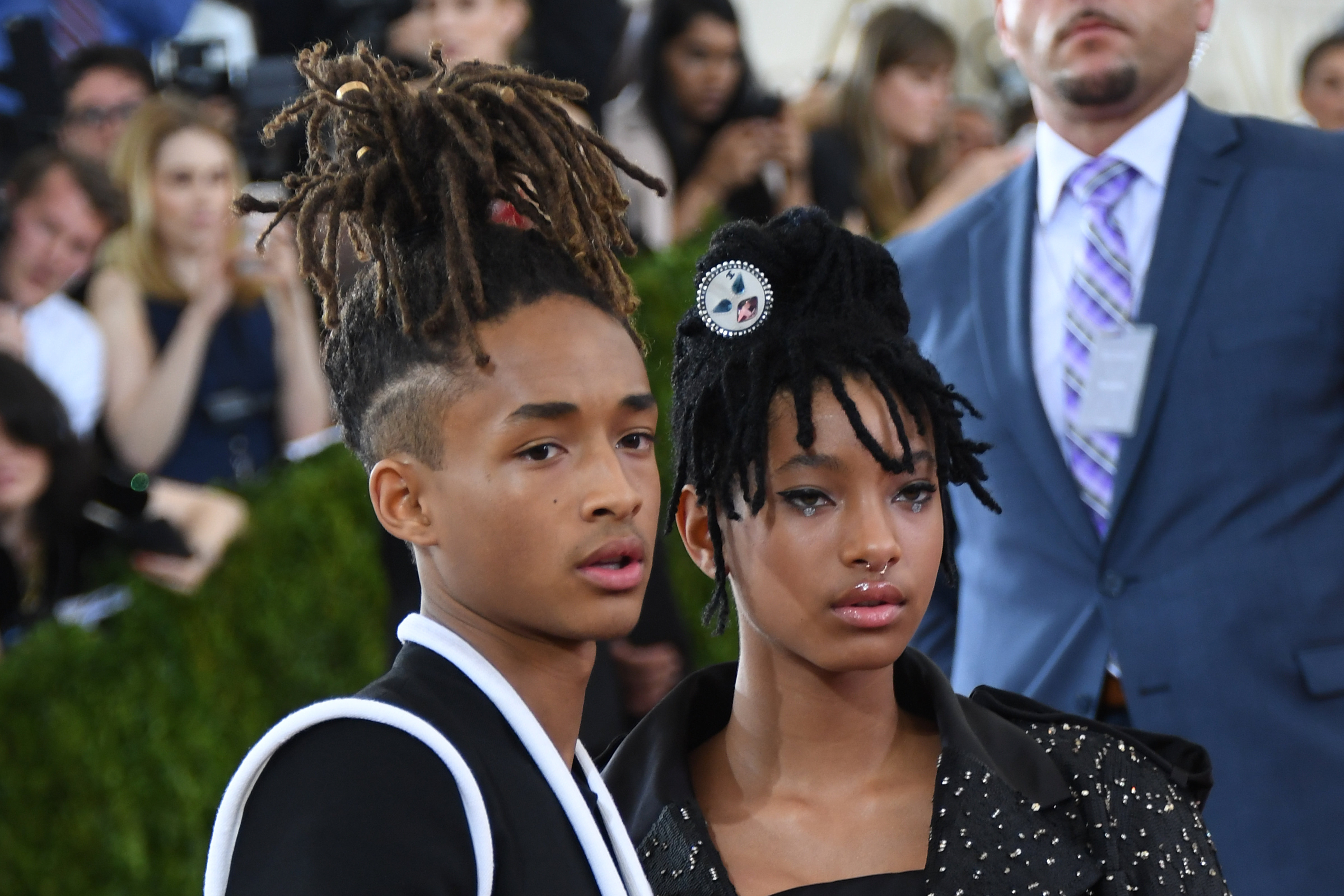Jaden and Willow Smith, who accessorized with Chanel. 