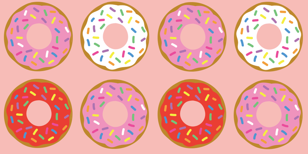 Animated doughnuts