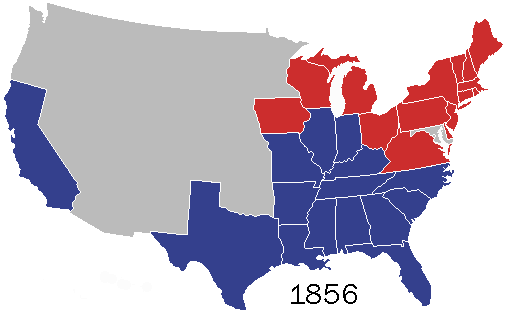 Every presidential election since 1856