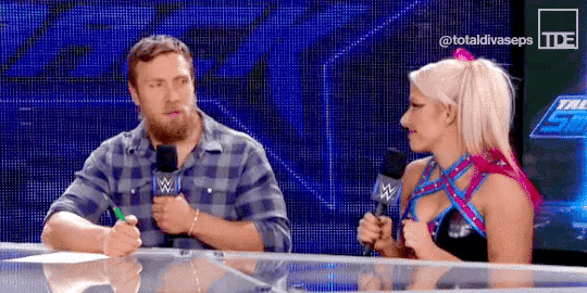 Alexa Bliss and Daniel Bryan on Talking Smack