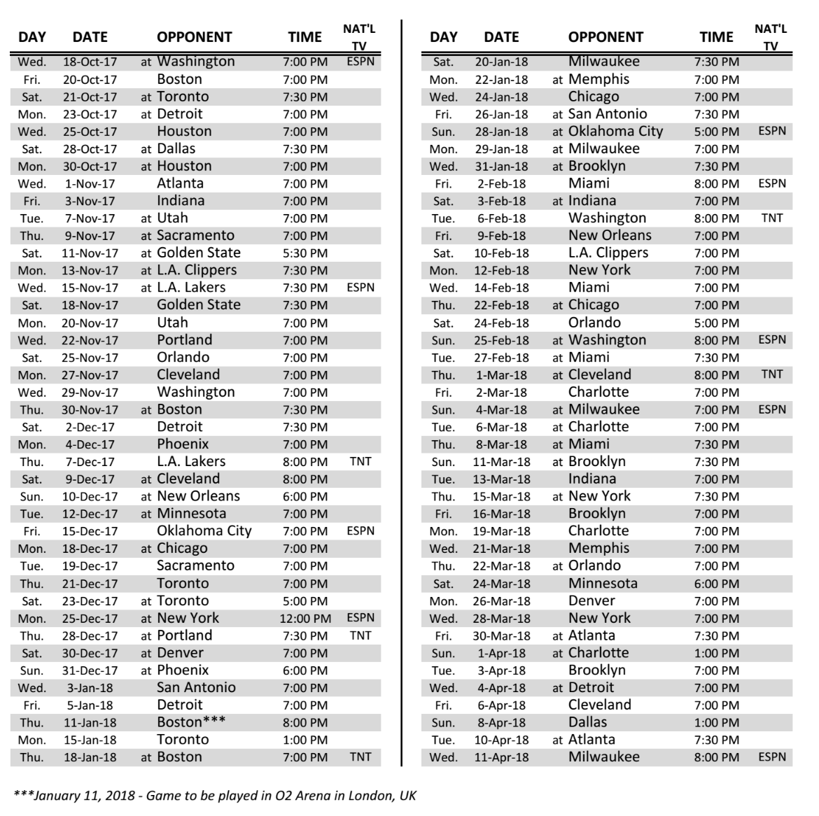 nba schedule — latest news, images and photos — crypticimages