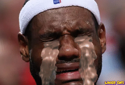 Crying LeBron