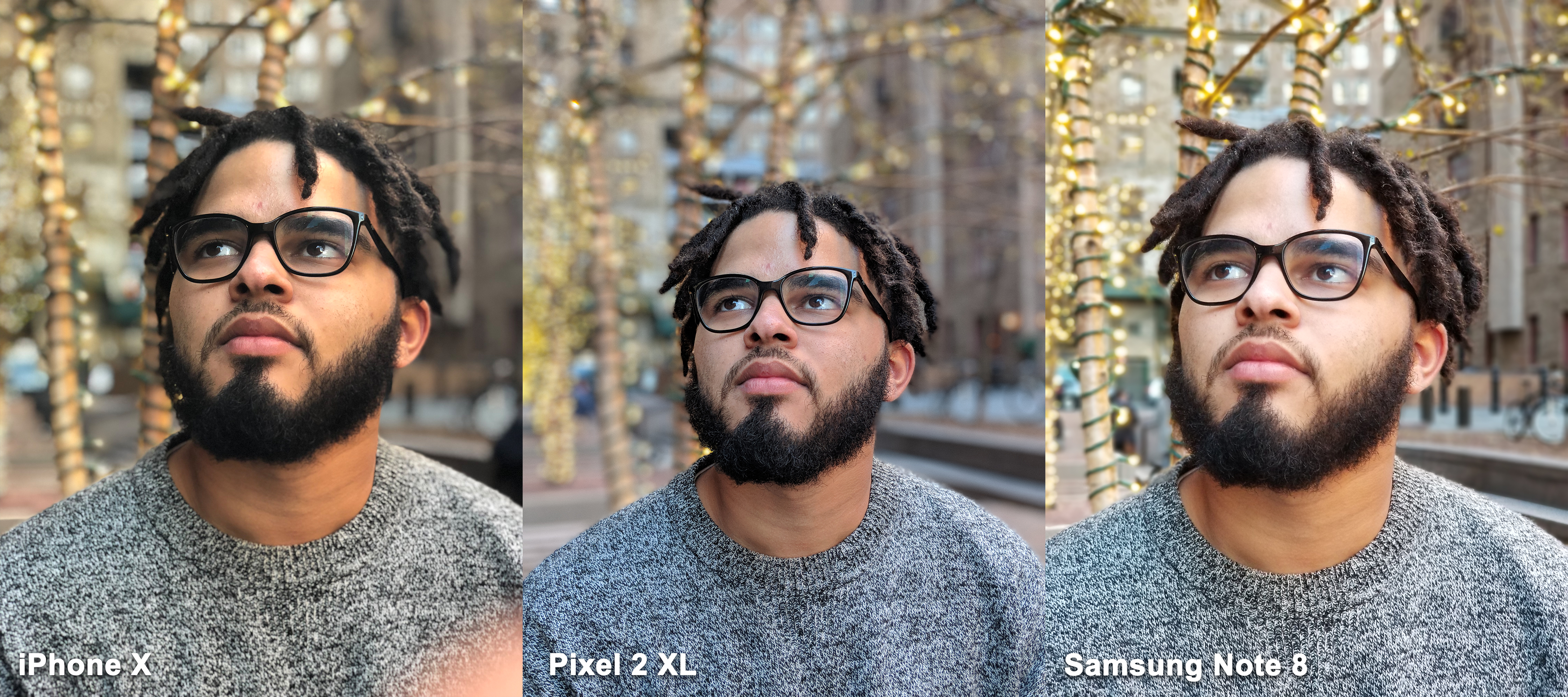 iphone x vs pixel 2 vs note 8