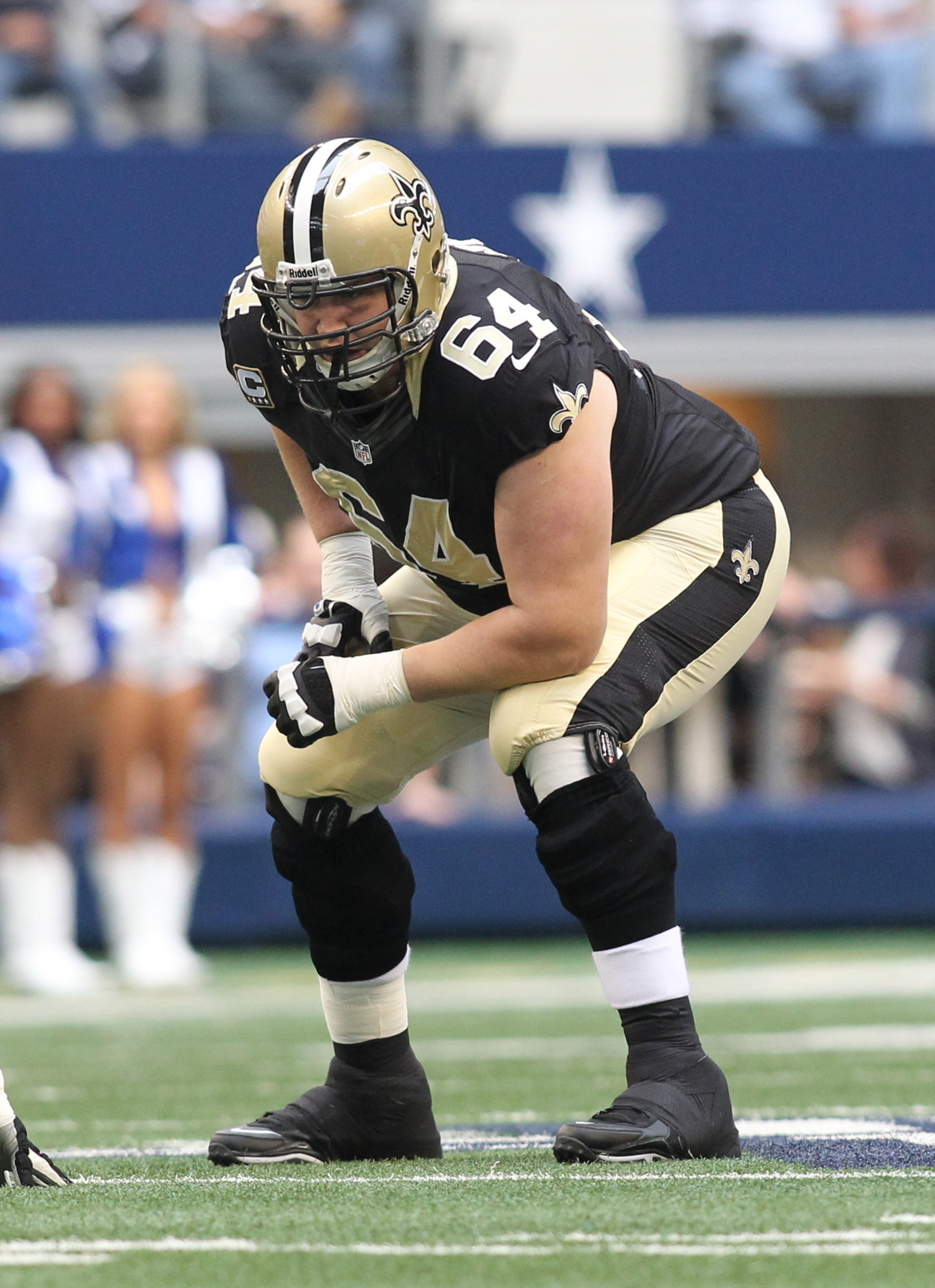 When healthy, Zach Strief can be among the better right tackles in the league.
