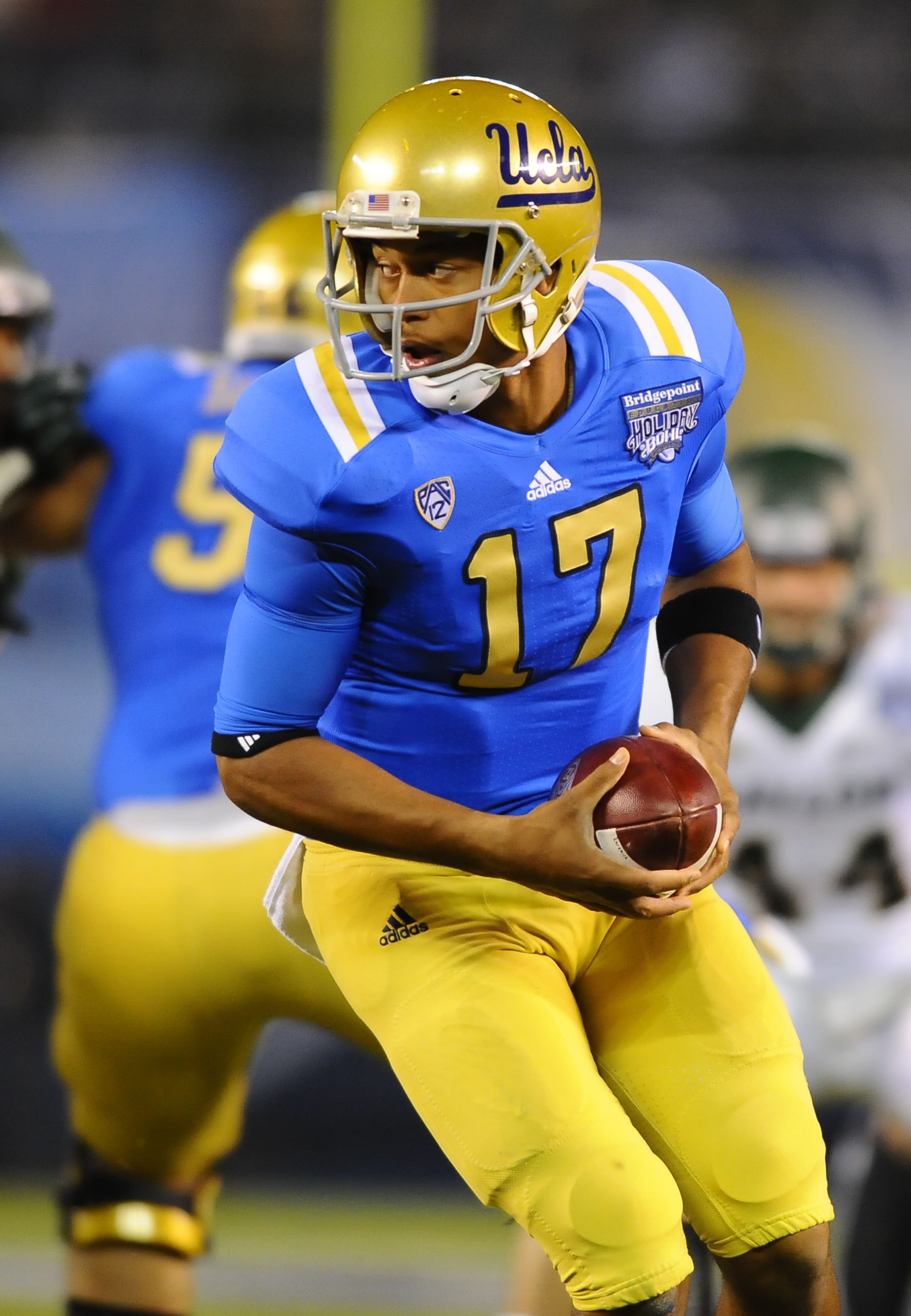 Brett Hundley will lead the Bruins out to practice twice today