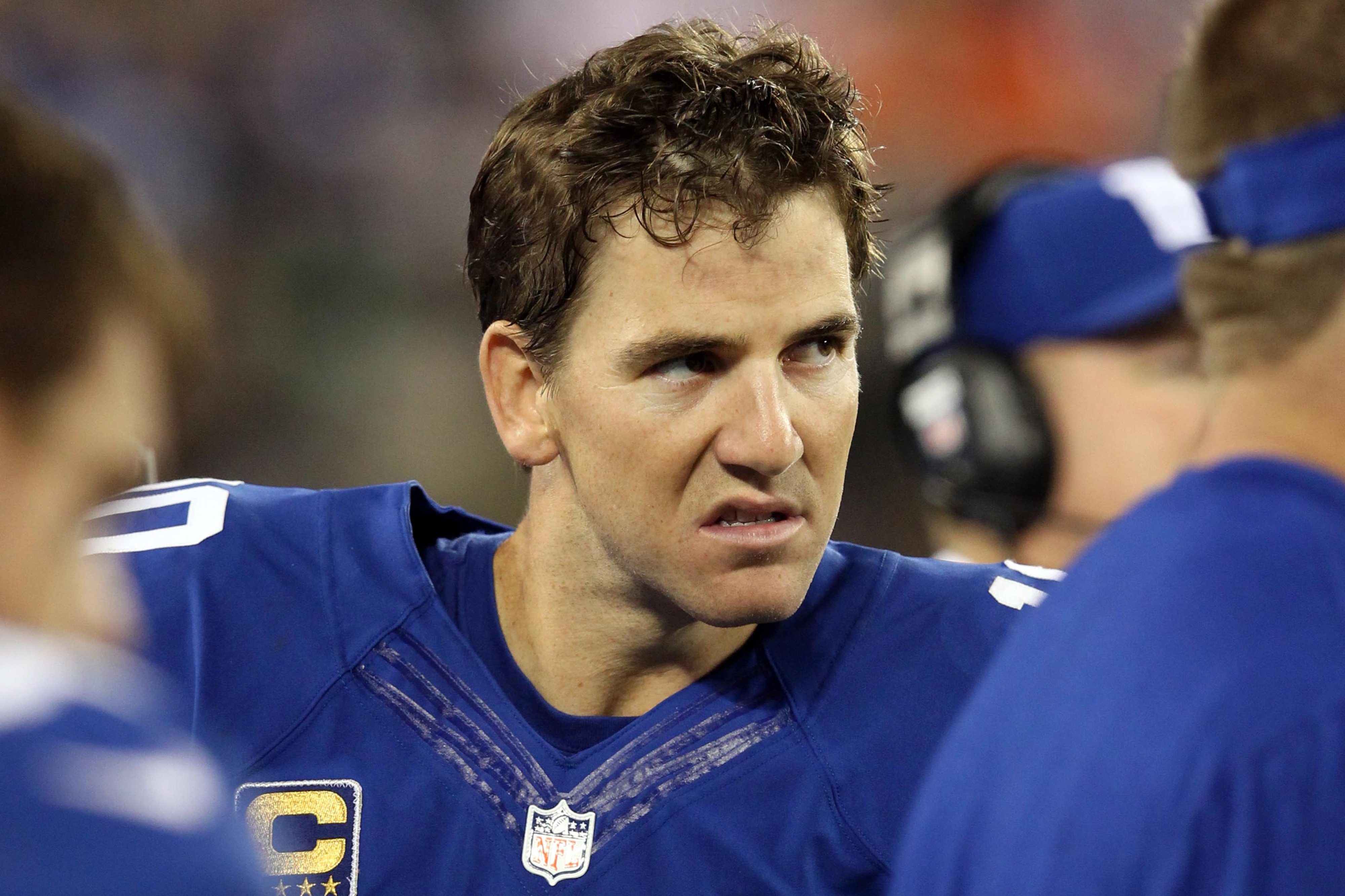 Sunday was an Eli Face kind of night.
