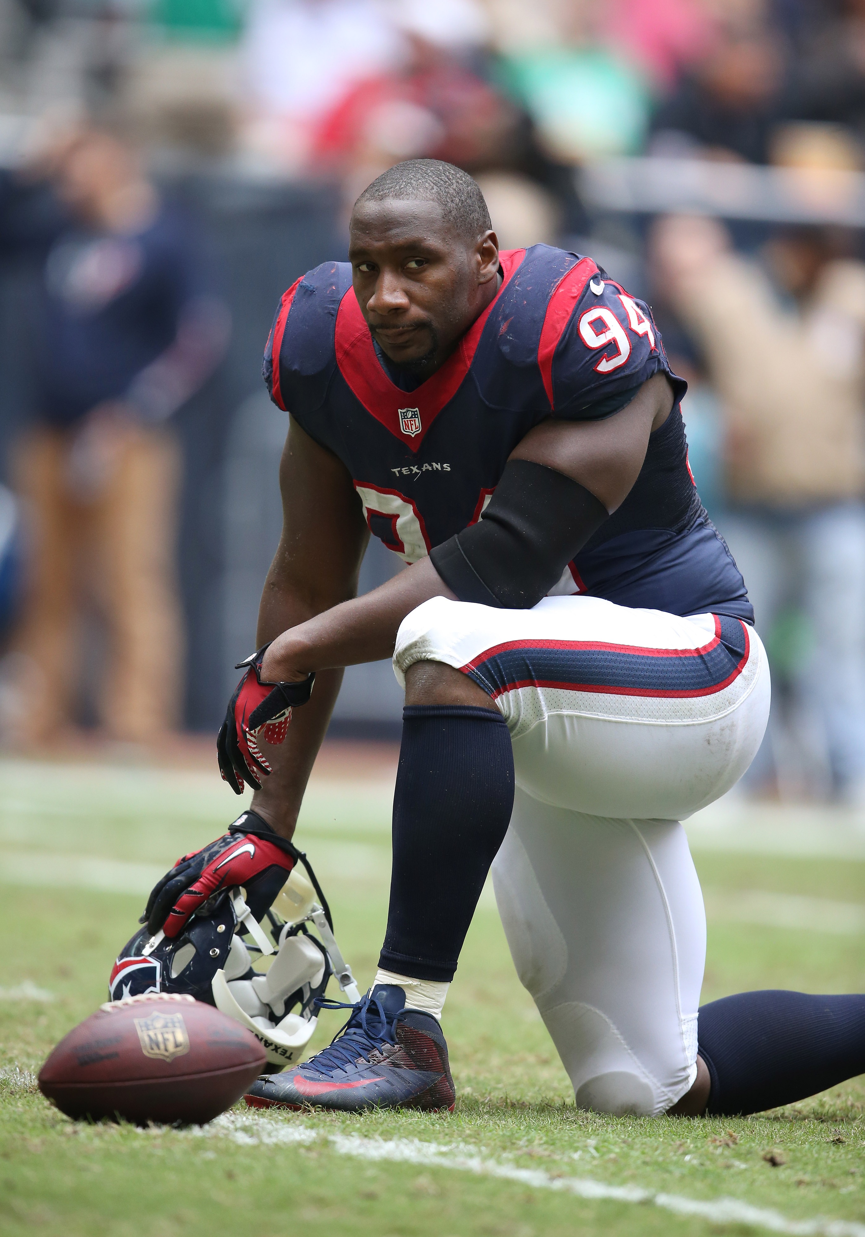 Today could very well be Antonio Smith's last game as a Houston Texan.