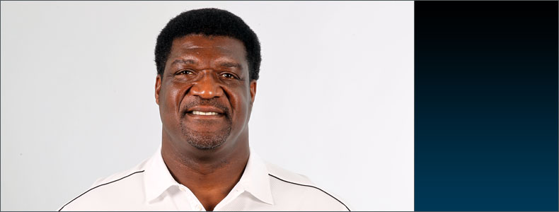 Ray Brown is the assistant offensive line coach for the Carolina Panthers. The Steelers reportedly have an interest in interviewing him for their open offensive line coach position. 