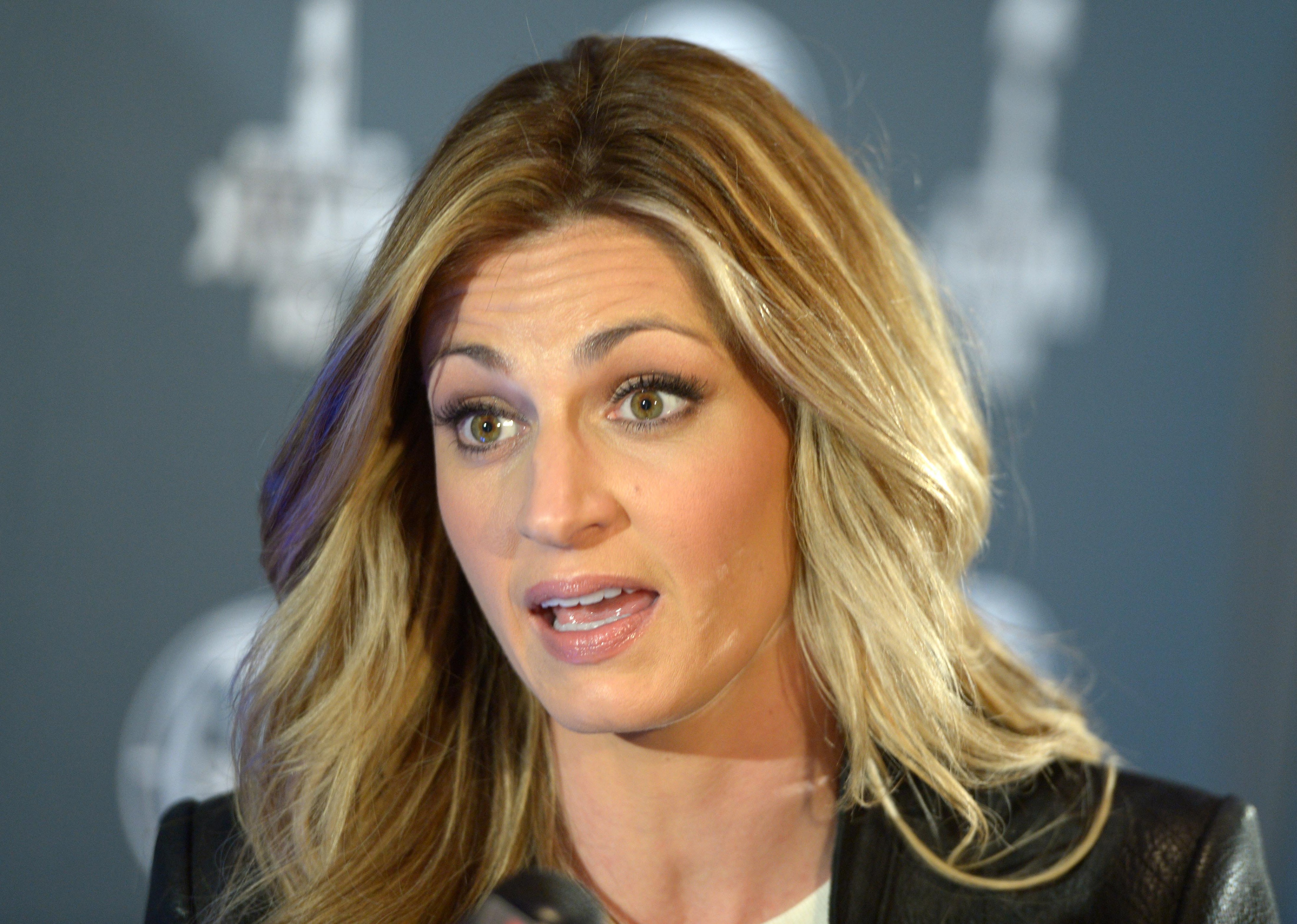 Yes, you can bet on whether Erin Andrews (above) or Pam Oliver will be the first sideline reporter shown after kickoff on Sunday