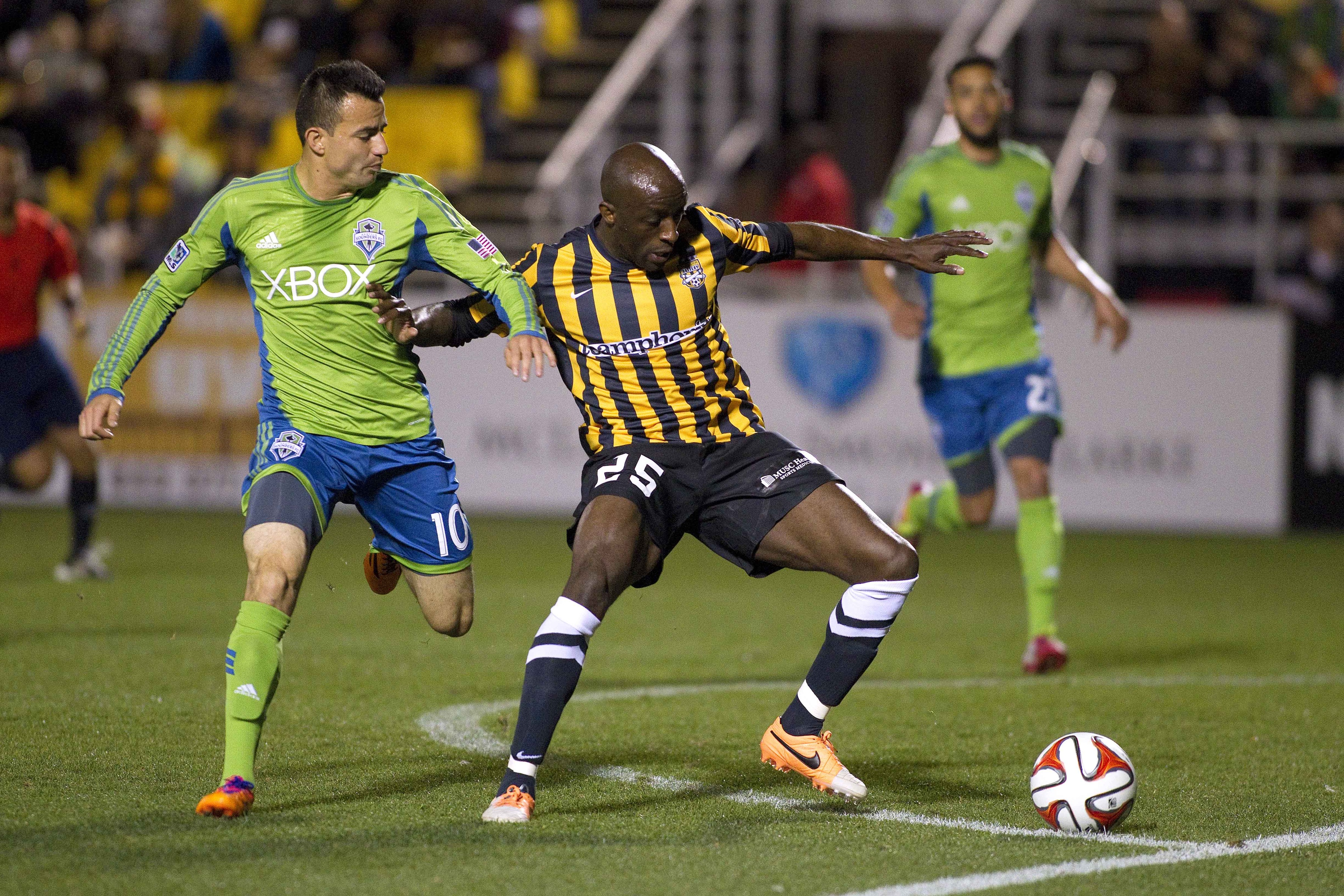 United faces former DCU defender John Wilson and the Charleston Battery tonight.