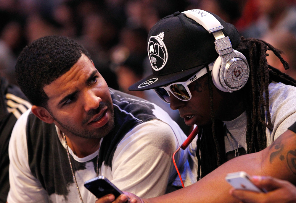 Will St. John's make the Tournament, Drake asks Weezy. Weezy hits refresh on his favorite SB Nation site, looking for Rutgers' chances.