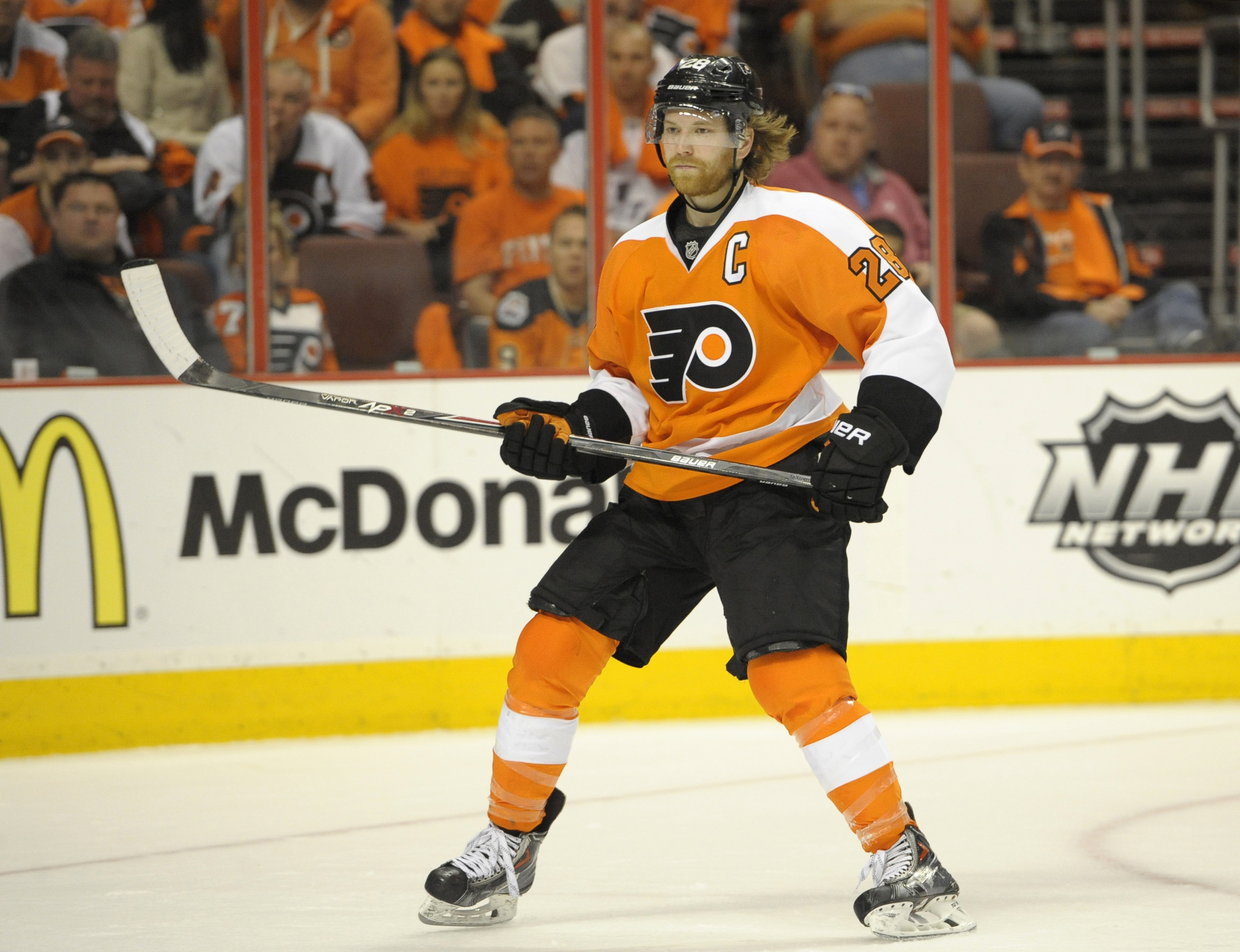 Flyers Captain Claude Giroux was drafted #22 overall by Philadelphia in 2006