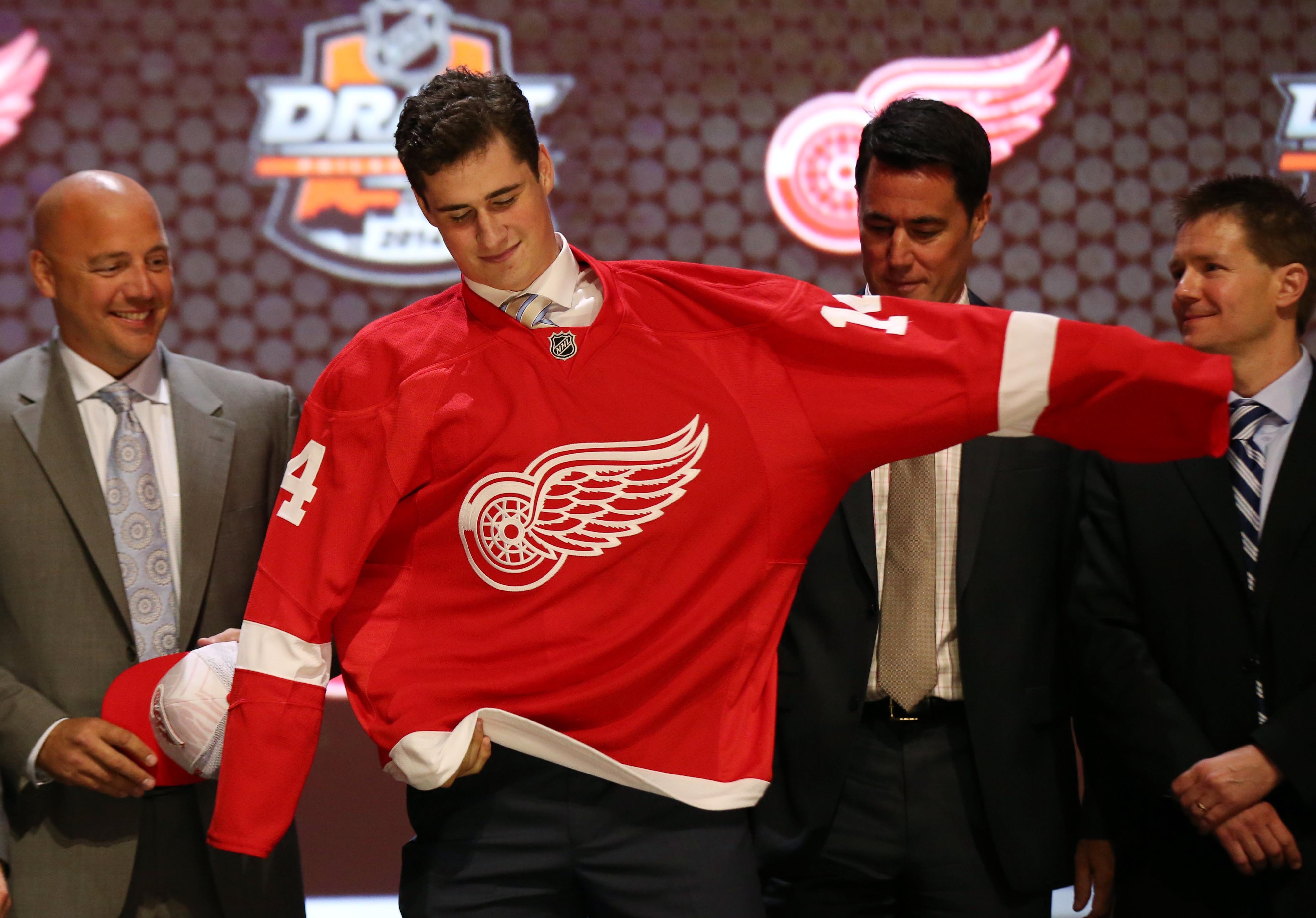 Oh great, they drafted a guy with a weird-shaped torso
