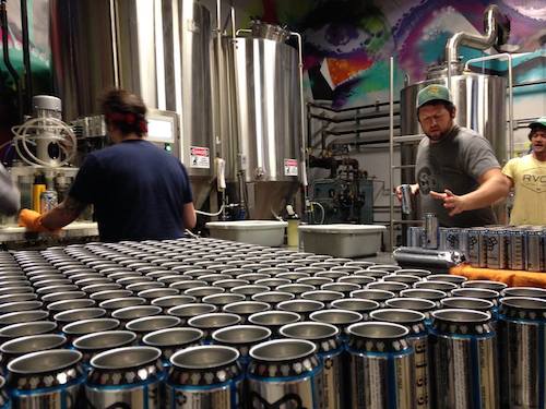 Canning Day at Bissell Brothers Brewing Company