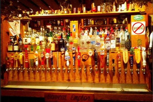 Taps at The Great Lost Bear 