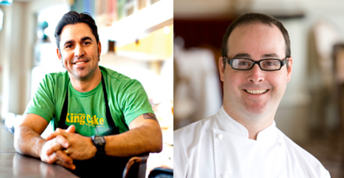 Virginia Chef David Guas (left) and Arkansas Chef Lee Richardson (right) will be participating in the Atlanta Food &amp; Wine Festival May 10-13.