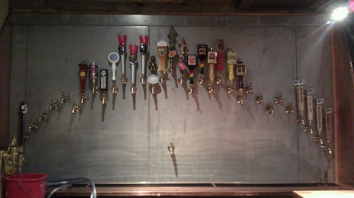 My, what a large amount of taps you have. 