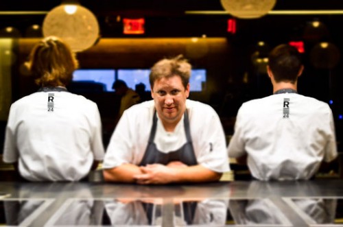 RJ Cooper and his team. The average age of his chefs is 21, he says.