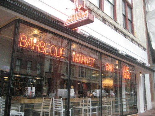 Hill Country brought its Texas-style BBQ to Penn Quarter on Saturday.