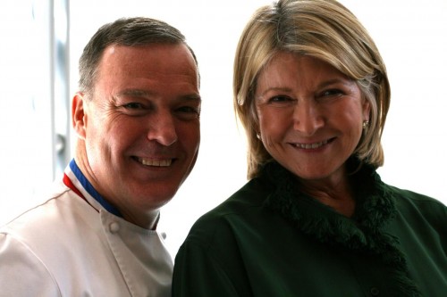 Jacques Torres and Martha Stewart